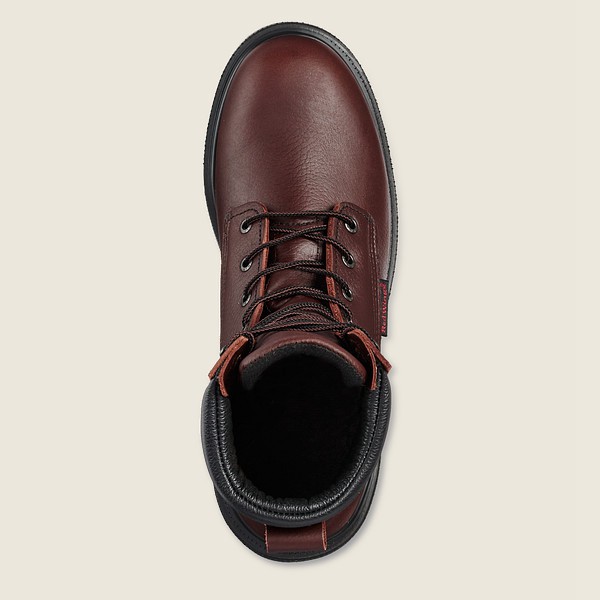 Red Wing Iş Botu Erkek - Supersole® 2.0 - 8-Inch Soft Toe - Koyu Kahverengi - 13RDVFNGL